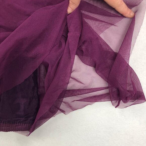 Anthropologie Moulinette Soeurs Tickled Plum Tulle Dress Women’s SZ 8 EUC - Picture 11 of 16